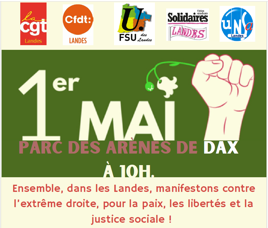 1er mai 2025 dans les Landes