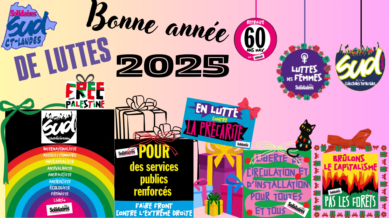 Voeux 2025 SUD CT des Landes