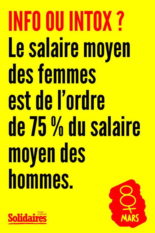 info ou intox sur le salaire des femmes
